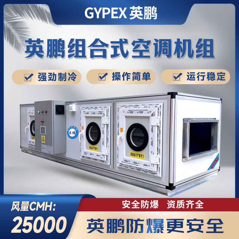 工业组合式空调机组风量25000m3/h